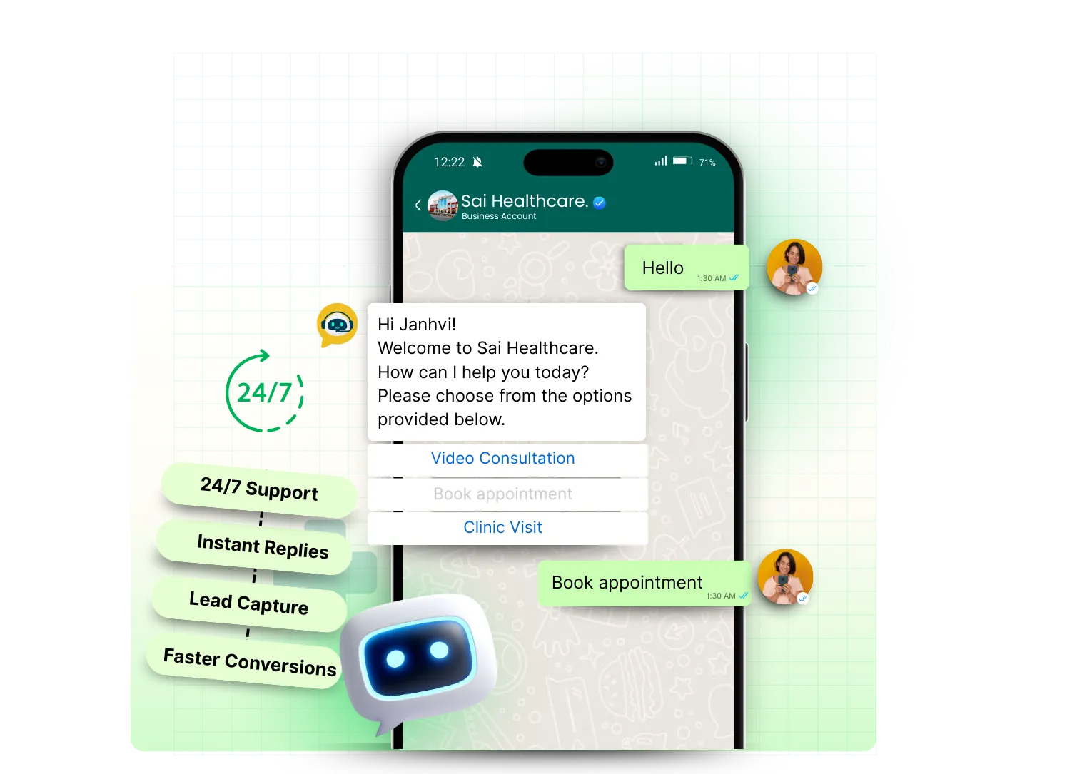 WhatsApp AI Customer Support